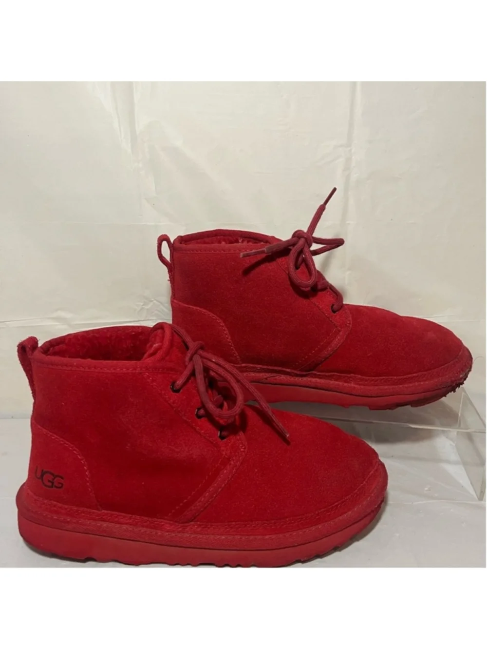 UGG Neumel II 101732 Red Suede chukka boots Red Winter & Rain Boots size 6